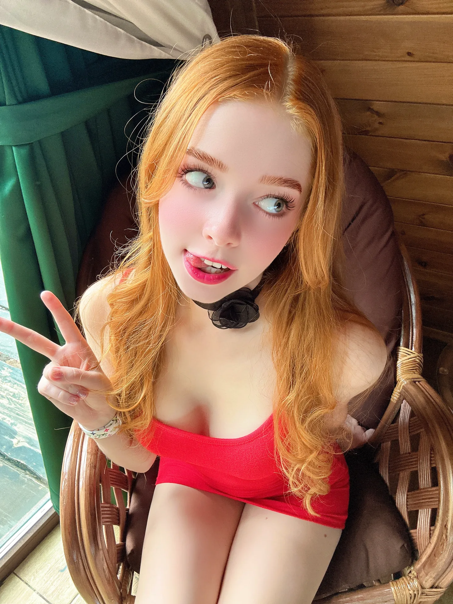 Red top close-up